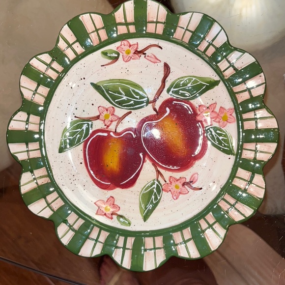 Decorative Platter 8” - Picture 1 of 3